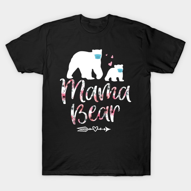 Women's Floral Mama Bear Short Sleeve Tee, Life Is Good