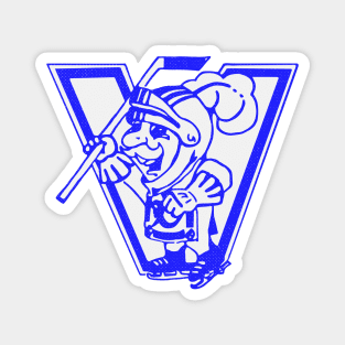 Retro  Virginia Lancers Hockey 1983 Magnet