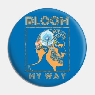 Bloom My Way in Colour Marigold Pin