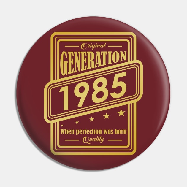 Original Generation 1985, When perfection was born Quality! Pin by variantees