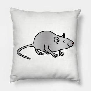 Metal Rat Pillow