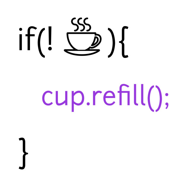 If no coffee refill cup function by Bravery