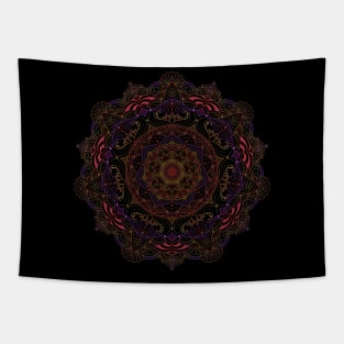 Autumn Mandala Tapestry