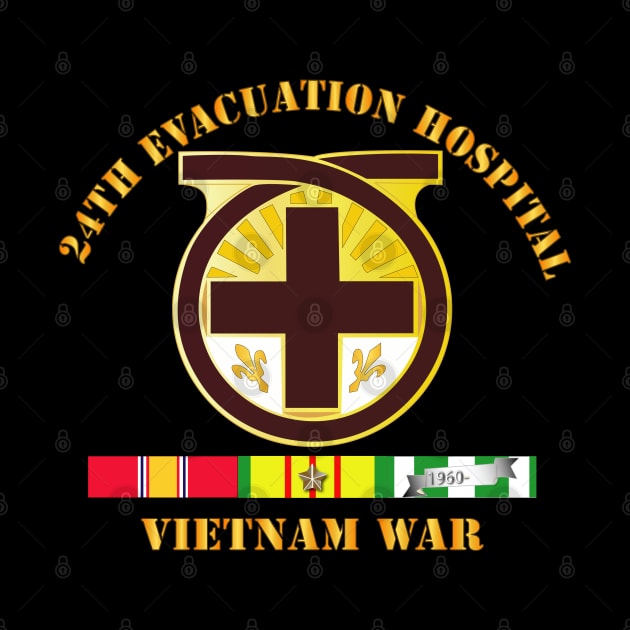 24th Evacuation HIspital - Vietnam War w  V N SVC by twix123844