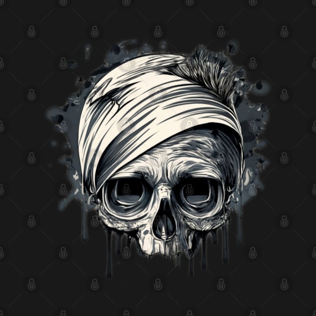 Dark skull halloween theme by Bergen242