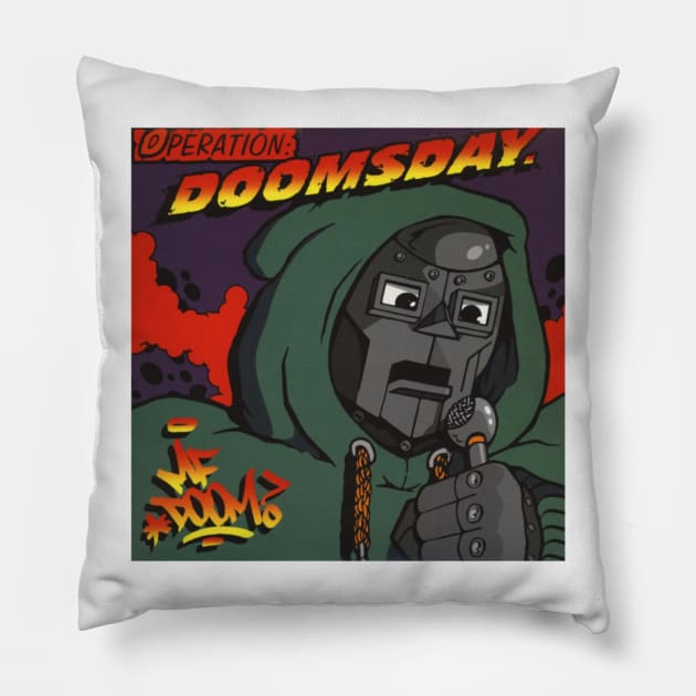 domms mf days Pillow by tazannaophelia