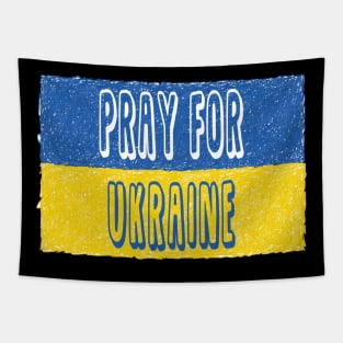 Pray for Ukraine Tapestry