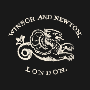 Vintage Windsor & Newton Paint by Buck Tee T-Shirt