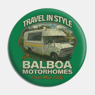 Balboa Motorhomes 1968 Pin