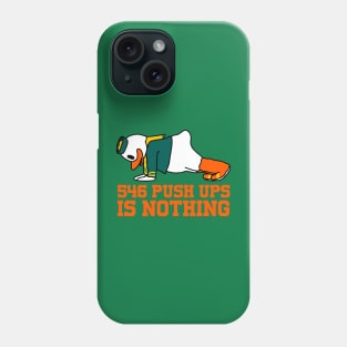 Duck and push up Phone Case