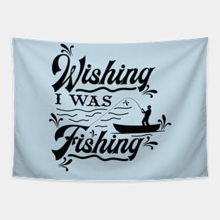 Wishing I was fishing Tapestry