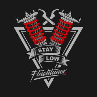 Coilover Stay Low Automotive T-Shirt