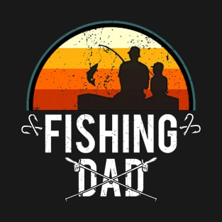 Fishing Enthusiast Dad Fish Lover Daddy Father's Day T-Shirt