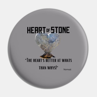 Inspired by a quote in Heart of Stone Pin