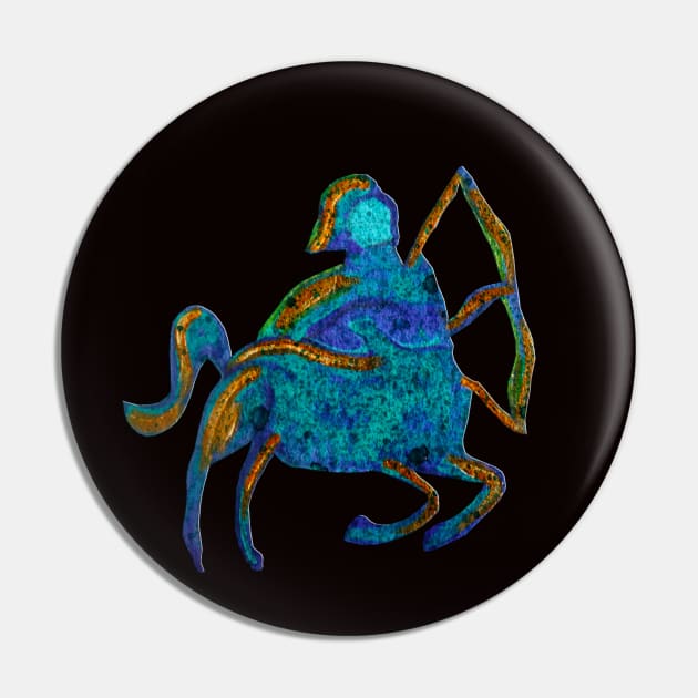 Sagittarius Zodiac Sign Pin by PaintingsbyArlette