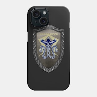 Stormfront (Shield desaturated Celtic Rope) Phone Case