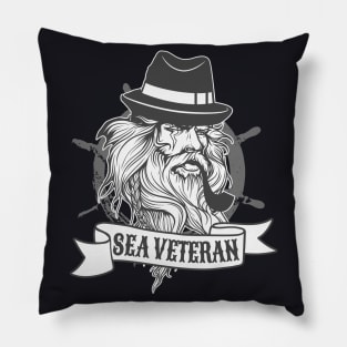 Sailboat Captain Sailing Pillow