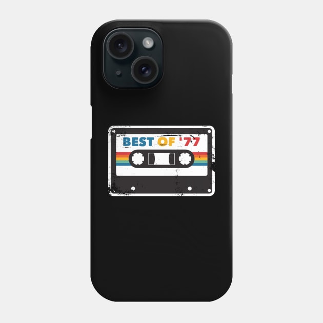 Best of 77 Cassette Tape Phone Case by Mclickster