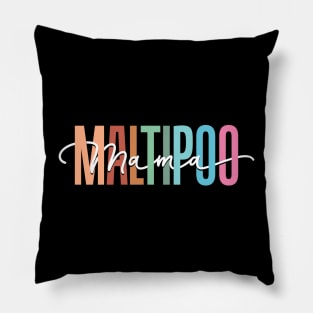 Maltipoo Mama Pillow