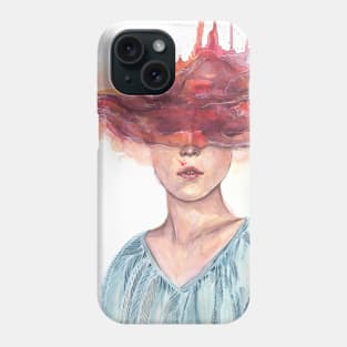 My Eyes Are Up Here Phone Case