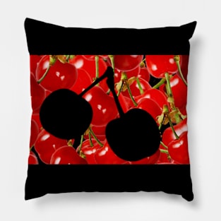 Black Cherries Pillow