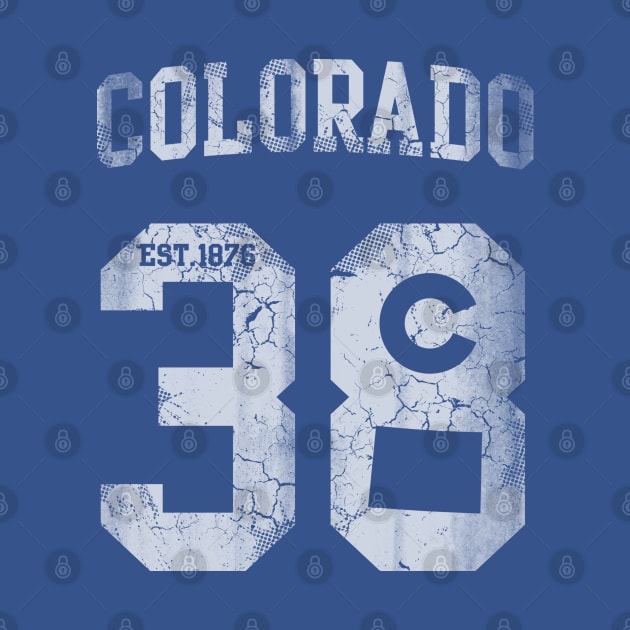 Vintage Colorado 38th State by E