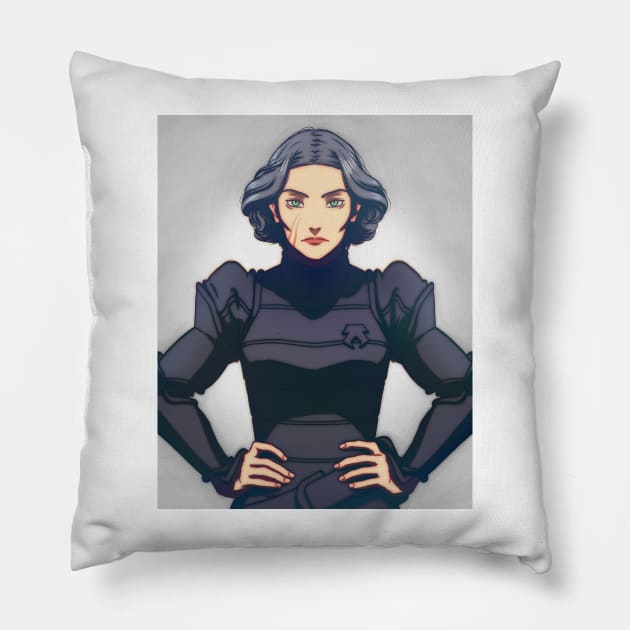 The Chief - Lin Pillow by svenpham