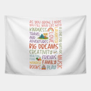 New baby - christening - baby shower - baby gift - nursery decor Tapestry