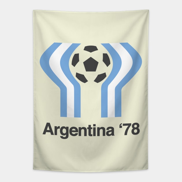 Argentina 78 Tapestry by StripTees