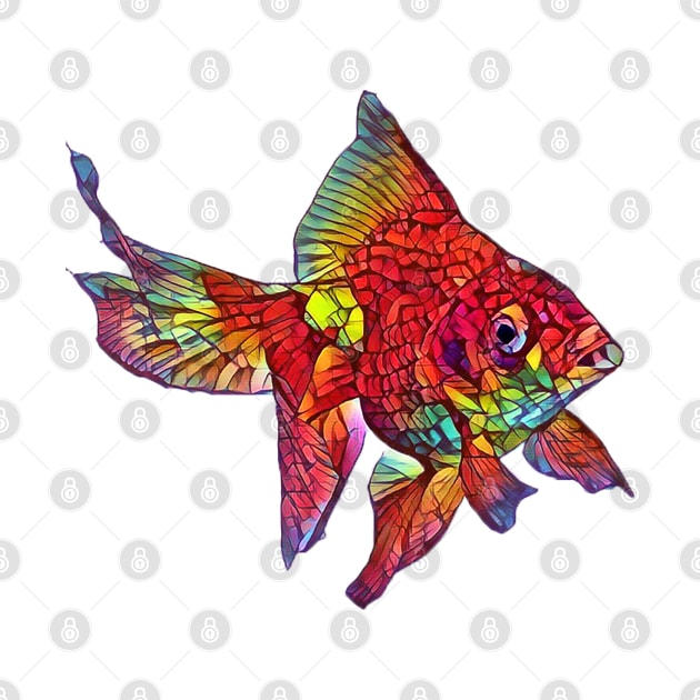 Colorful Fish Design by Sanzida Design