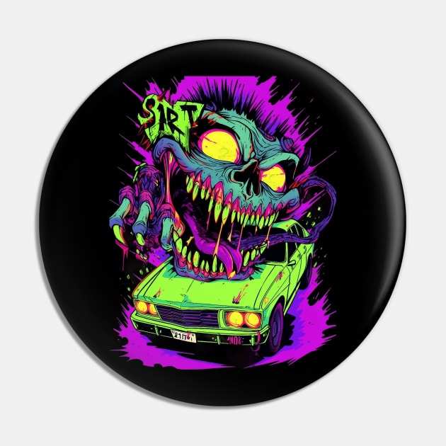 Demon Ratfink Pin by MikeyMeta