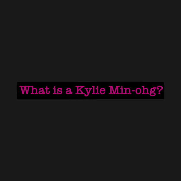 “What is a Kylie Min-hog?”- Tom Thorne by JessCarrsArt