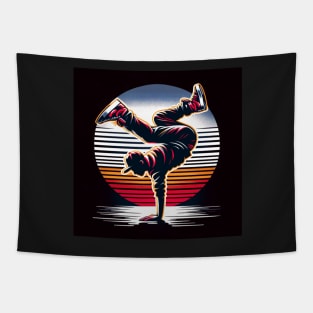 Inverted Rhythm: The Pulse of Street Dance Tapestry