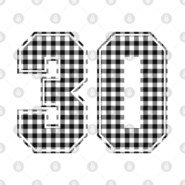 Plaid Number - 30 - Dark by tavare