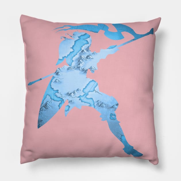 Effie: Army of One Pillow by Raven's Secret Shop