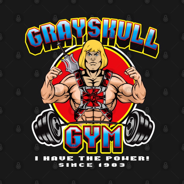 Grayskull Gym by Alema Art