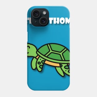 Stay at home turtle Phone Case