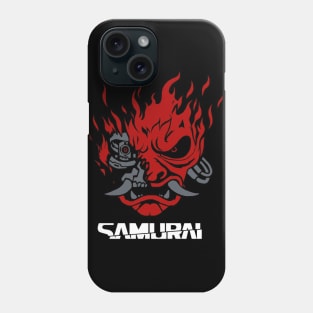 Cyberpunk Samurai Logo Phone Case