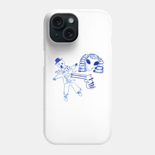 Golly! An Alien Judge! Phone Case