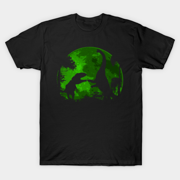 Discover Brachio v/s Rex - Dinosaurs - T-Shirt