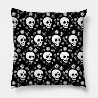 Skull Pattern Pillow