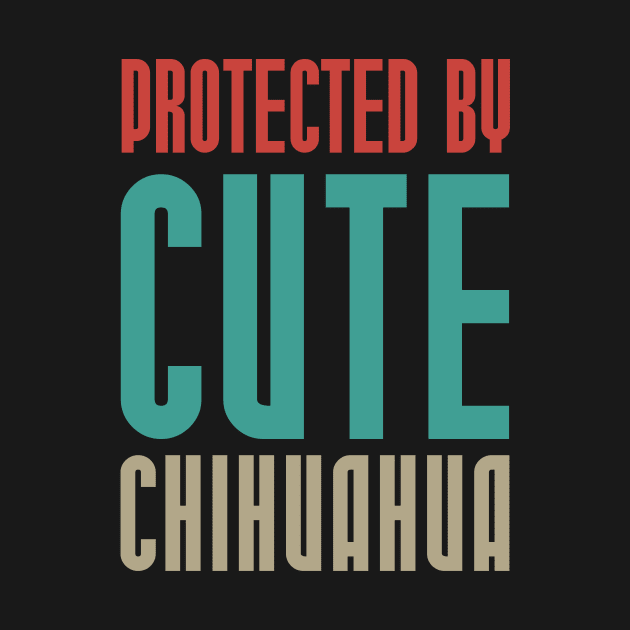 Protected By Cute Chihuahua by Toogoo