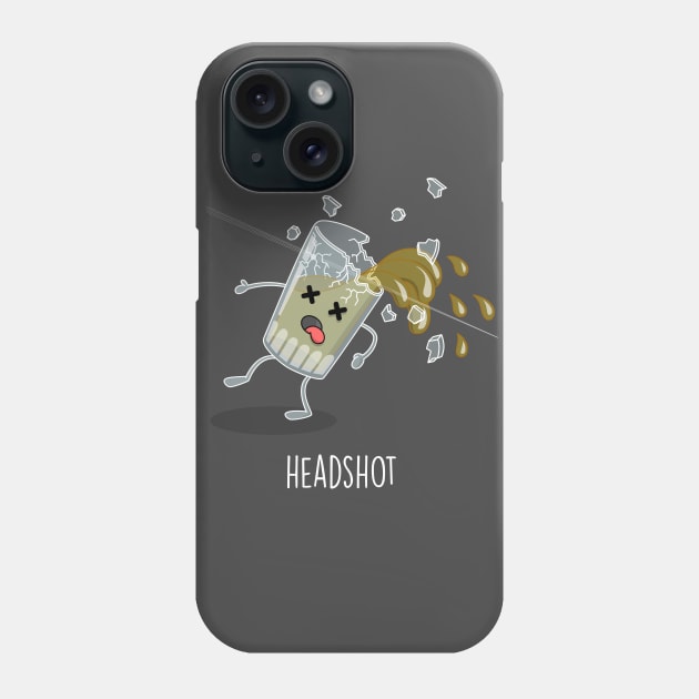 Headshot Phone Case by Mongedraws