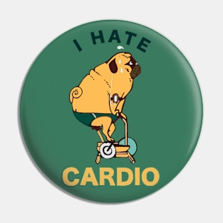 Pug Cardio Pin