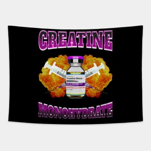 Creatine Parody Vintage Tapestry