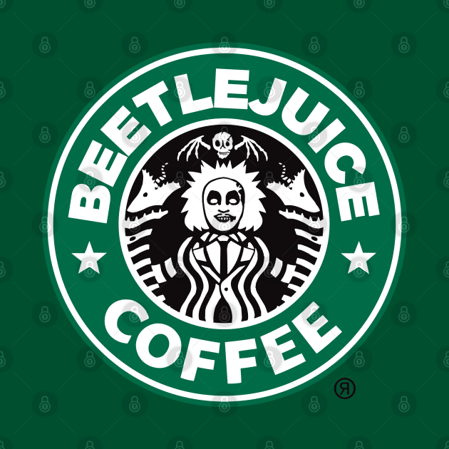 BeetleJuice Coffee by Alema Art