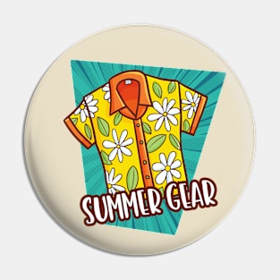 Summer Gear Pin