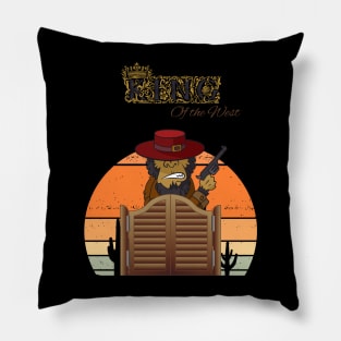 King of the west Pillow