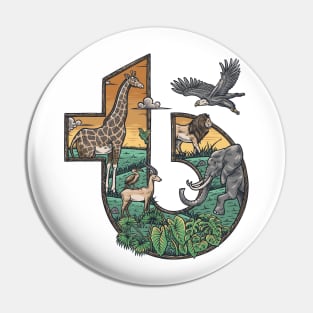 Team Building Safari Pin