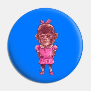 MONKEY GIRL Pin